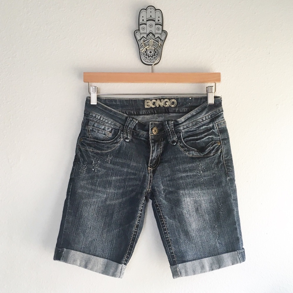 Bongo long jean shorts size 7